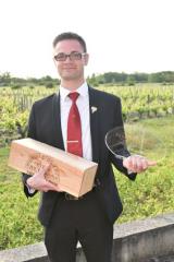 Ludovic Roncand a reçu notamment un magnum du Château Haut-Brion 2006.