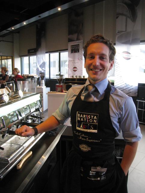 Anthony Calvez, Cafés Richard, est double Champion de France barista (2008-2010)