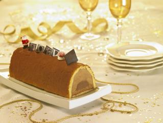 Bûche et bûchette Royale.