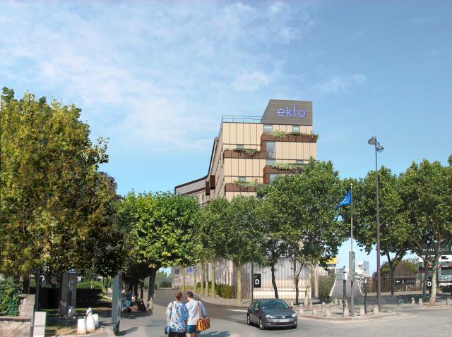 Le futur Eklo de Paris Expo, porte de Versailles à Paris (XVe)