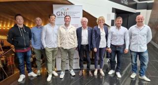 Le Conseil d'administration du GNI Toulouse Haute-Garonne accompagné de la présidence du GNI et du...