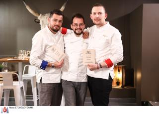 Mickael Braure, Arnaud Delvenne et Wilfried Romain ont imaginé le concept Philo Saucisse by Top...