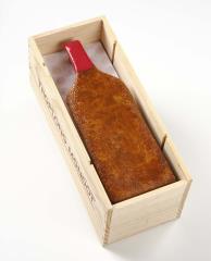 Gaspard est la galette en forme de bouteille de vin imaginée par Adrien Salavert, chef pâtissier au...