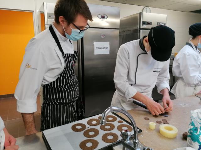 Intervention en cuisine avec Martin Quillerou