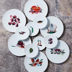 « Dame Nature » par Maison Fragile : une série de 12 assiettes en porcelaine pour  les créations...