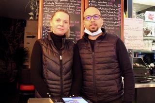 Iwona Smolarek et Alex Bacha ont repris la brasserie Le Cosy, à Paris (XVe), en 2019.