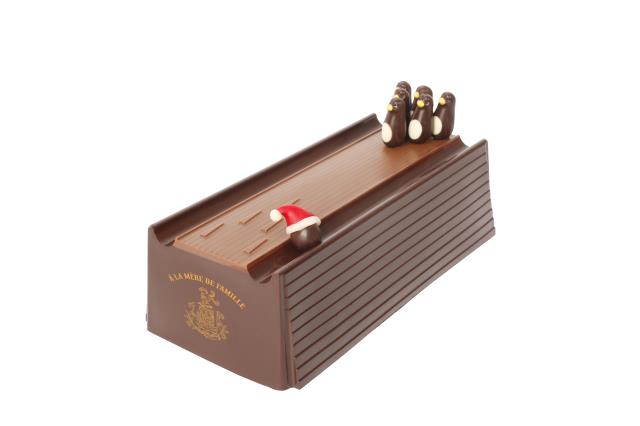 Bûche « Bowling de Noël »