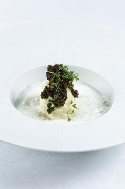 caviar kaviari® [céleri Benoît Deloffre, tagliatelle]