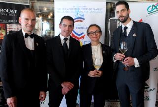 Les lauréats du concours 2018 : Eric Goettelmann, Nicolas Vialettes, Pascaline Lepeltier et...