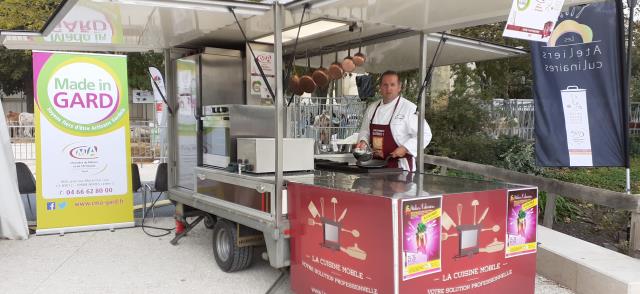 Brevetée, la « Cuisine mobile de Gilles » a été primée au Salon des inventions de Lyon.