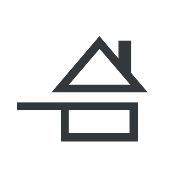 Un logo volontairement simpliste qui peut être facilement reproduit à la main par le restaurateur sur son ardoise