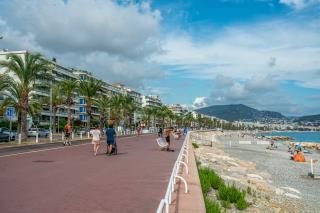 La Promenade des Anglais à Nice (Alpes-Maritimes)
