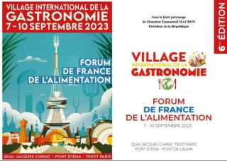 6ème édition du Village International de la Gastronomie
