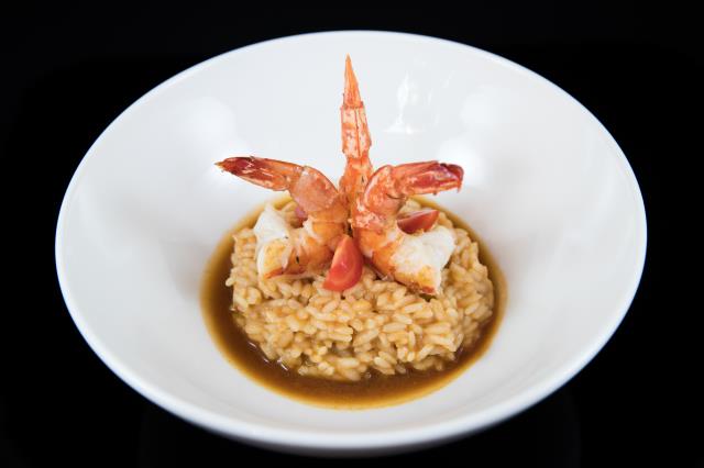 Le risotto de gambas par Patrice Lagon