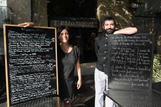 Pour Cécile Baudouin et Paul Chabert, le quotidien de L'Estanquet est rythmé aussi par l'écriture...