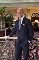 Christophe Laure, directeur général de l'Intercontinental de Paris Le Grand, vient d'être élu...