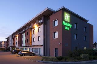 La façade du l'Holiday Inn de Toulouse Blagnac (150 chambres), 'un établissement pour lequel nous...