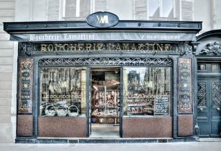 La boucherie parisienne d'Yves-Marie Le Bourdonnec a ouvert au 172, avenue Victor Hugo (16e), en...