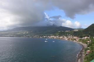 La anse de Saint-Pierre, haut lieu du patrimoine martiniquais.