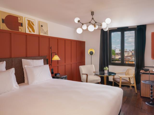 Chambre Deluxe du Marty Hotel Bordeaux, Tapestry Collection by Hilton.