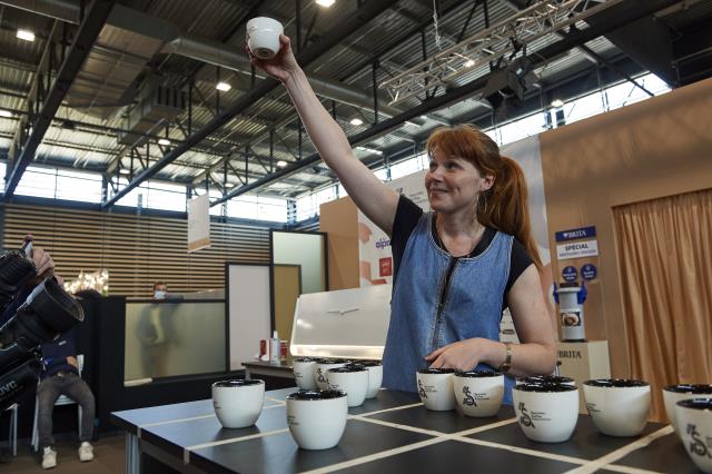 Clémentine Labussière a remporté le Championnat de France de Cup Tasters lors du sirha 2021.