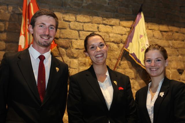 Les finalistes : Vincent Bourrier, Marylou Javault et Audrey Brugière.