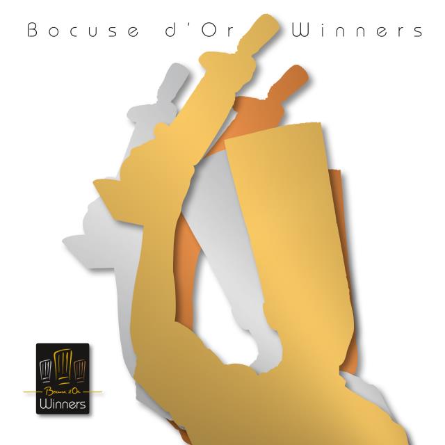 Bocuse d'or Winners (bilingue). Éditeur : Yvelynédition - Prix : 25 euros.