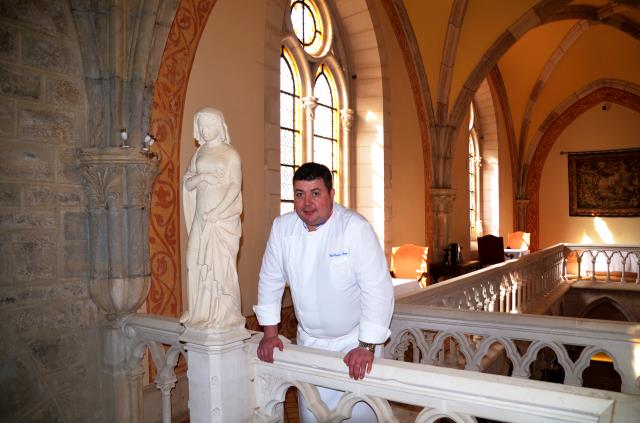 Guillaume Royer, MOF 2015 et nouveau chef du restaurant gastronomique Le 1131 et du Bistrot de l'Abbaye arrivé en janvier 2016.