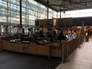 Pret A Manger à l'aéroport Paris-Charles de Gaulle.