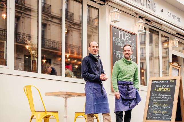 Arnaud Dalibot (à droite) et Bertrand Jelensperger s’emploient à déployer le concept Mûre.