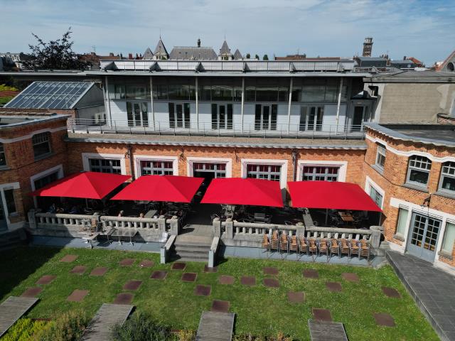 Autre vue du PALAZZO® Noblesse de Glatz, au Meert - Musé de la Piscine, à Roubaix. Partenaire Glatz : Guermonprez.