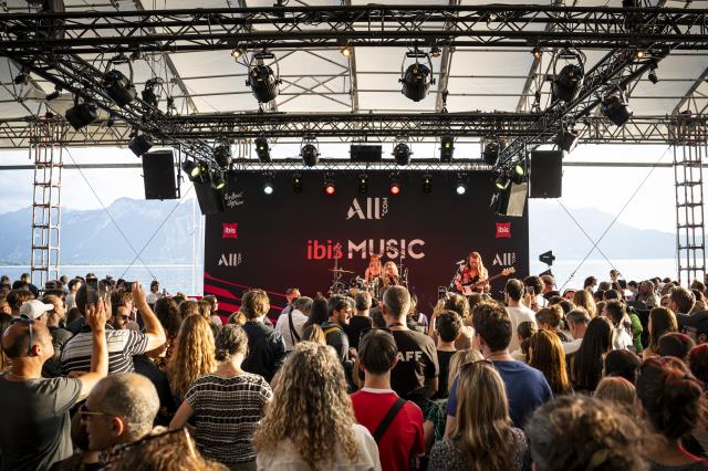 Ibis est partenaire de nombreux festivals de l'été. 