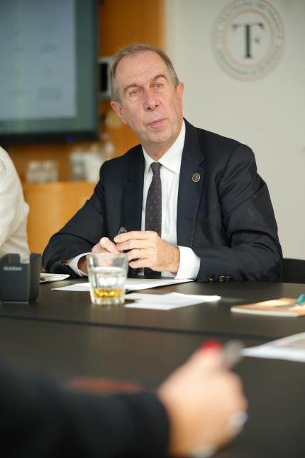 Bernard Cabiron, coprésident de l'association Traiteurs de France.