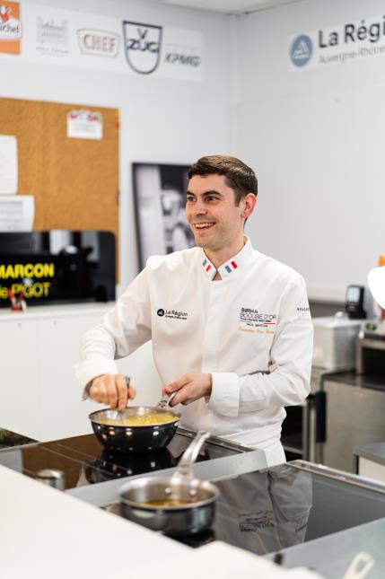 Dernière ligne droite pour Paul Marcon et la Team France, pour se préparer au Bocuse d'or.