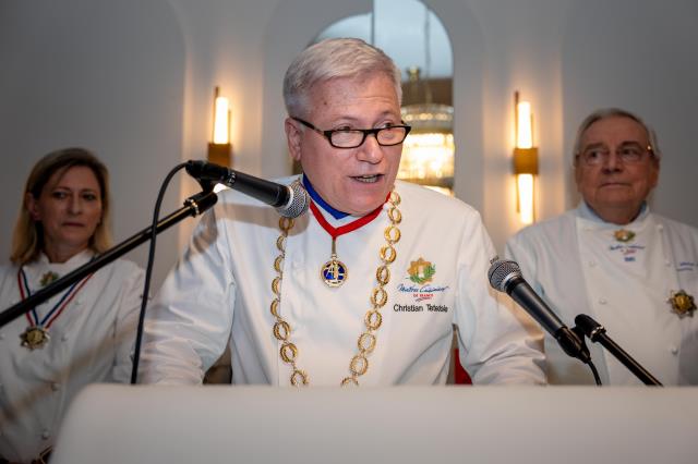 Christian Têtedoie, président des Maîtres Cuisiniers de France.