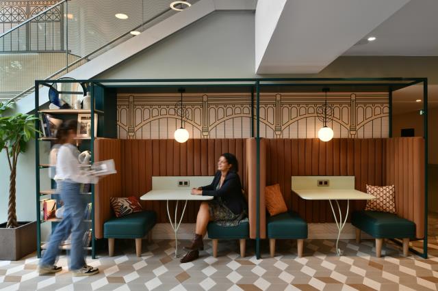 Lobby du Citadines Les Halles, récemment rénové