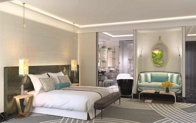 Une chambre de l'hôtel Victoria, 5 hôtels ouvert à Nice par Maison Albar (groupe Centaurus).