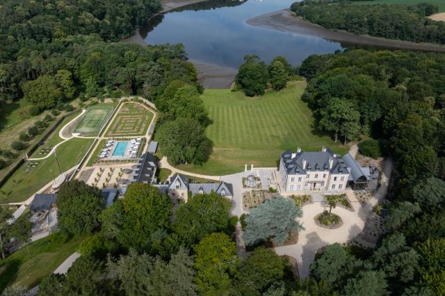 Le domaine de Locguénolé (Morbihan). 