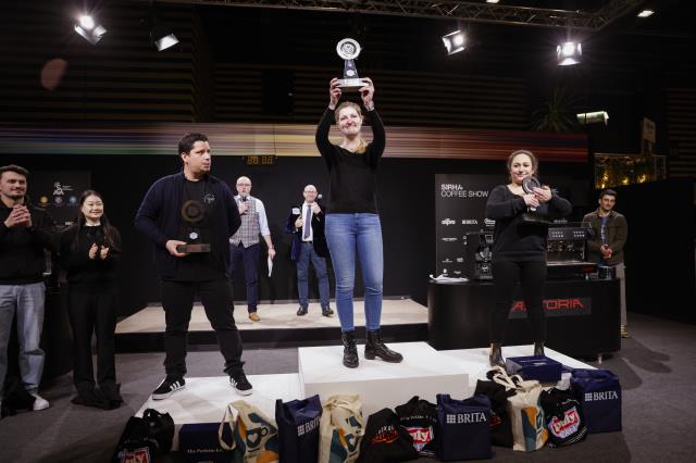 Inger Wieringa remporte le championnat de France de Latte Art