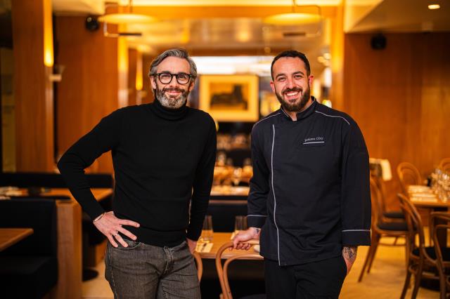 Jérémy Quélin et Yohann Clotz , à L'Atelier d'André.