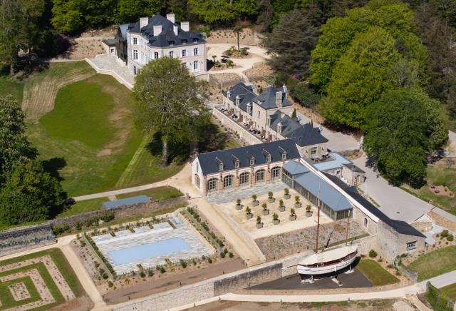 Le Domaine Locguénolé (morbihan), 4 étoiles, membre des Relais & Châteaux. 