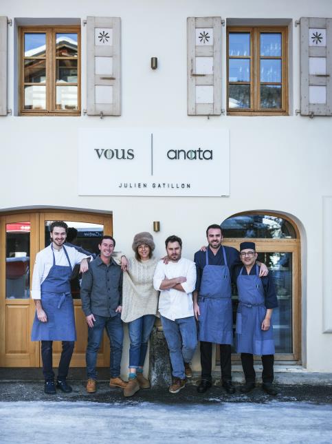 Jean Pastre, Paul Arnaud Martin, Sonia Torland, Julien Gatillon, Yohan Delhommeau et Keiji Ishii.