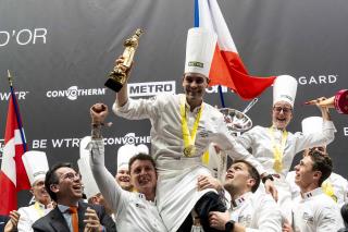 Paul Marcon vient de remporter le Bocuse d'Or 2025. 