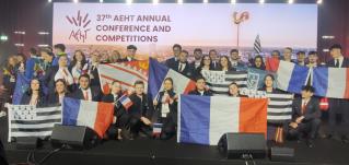 La délégation française au congrès de l'AEHT