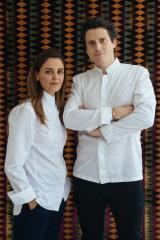 Ouvert en octobre 2024, le restaurant Ombellule de Tabata et Ludovic Mey s'est vu récompensé dès sa première année..