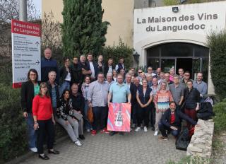 Les sommeliers formateurs ont consacré le début des vacances à leur assemblée générale et à la découverte du vignoble languedocien.