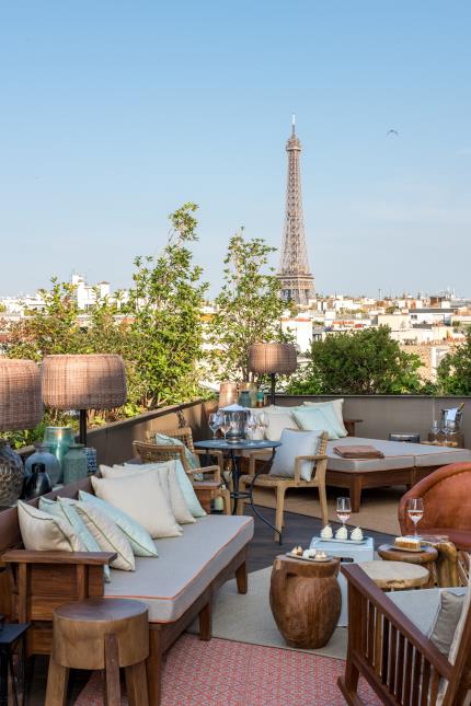Modèle d'hôtel de luxe hors des sentiers battus : le Brach, à Paris (XVIe), est sur le point d'être dupliqué à Rome et Madrid.