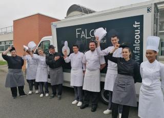 Une logistique assurée par Falcou Traiteur