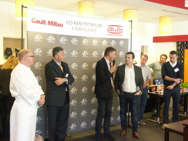 Côme de Chérisey a fait témoigner Alexandre Gauthier, chef exemplaire de la mise en valeur des producteurs locaux.