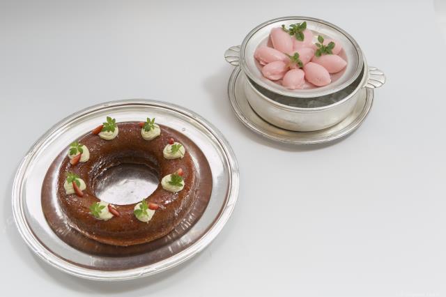 Dessert du lauréat.